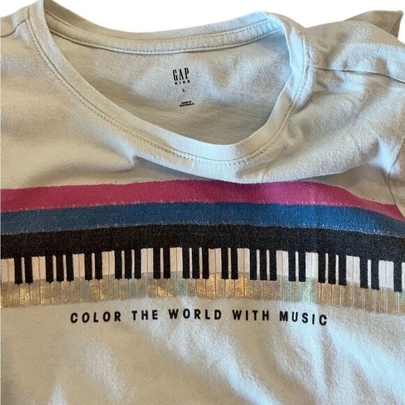 🌴 GAP Kids Long Sleeve Tee - Size L (10/12) - Picture 5 of 11